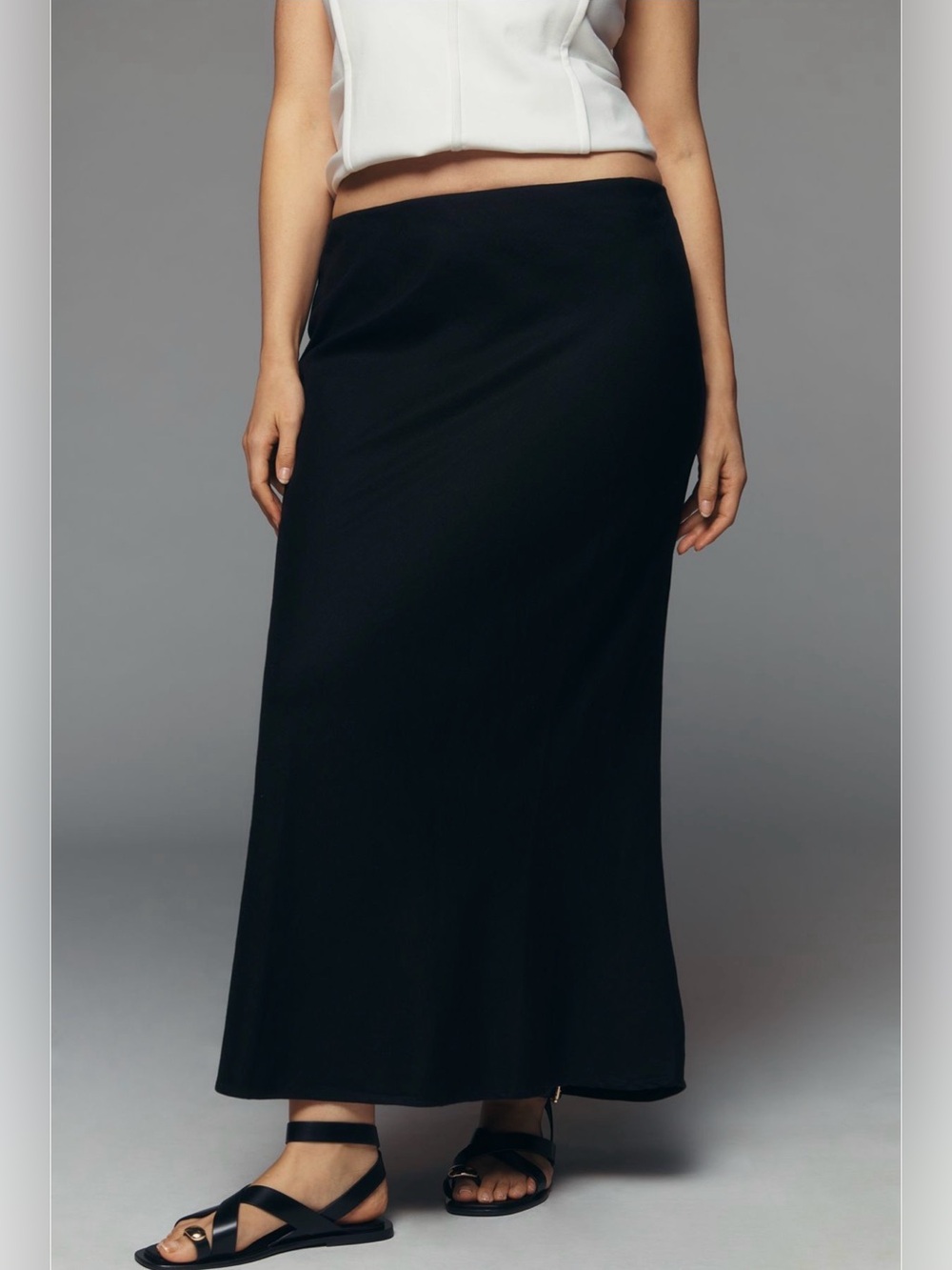 Anthropologie Black Skirt